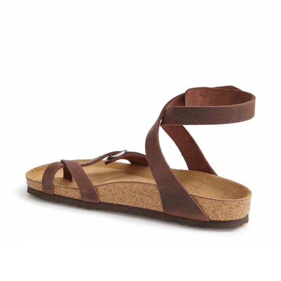 Birkenstock Yara Oiled Leather Sandals - Picture 4 of 4